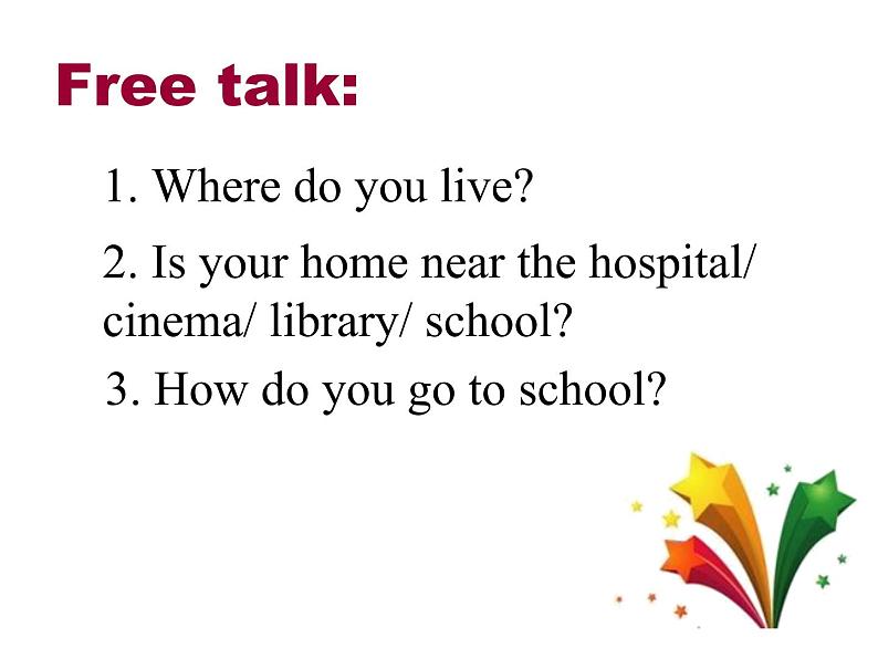 译林版小学英语五下 Unit3 Asking the way(第4课时) 课件02