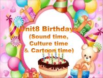 小学新版-牛津译林版Unit 8 Brithdays示范课ppt课件