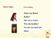 冀教版（三起）英語小學六年級下冊U2-L12 Helen Keller教學課件