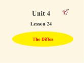 冀教版（三起）英语小学四年级下册U4-L24 The Diffos课后作业课件