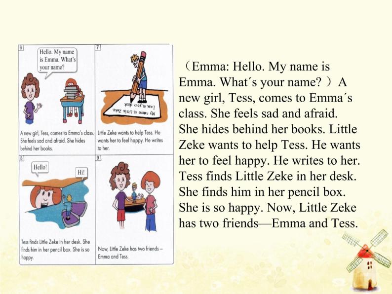 冀教版（三起）英语小学四年级下册U1-L6 Little Zeke教学课件06
