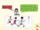 冀教版（三起）英语小学四年级下册U2-L8 First, Second, Third教学课件