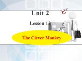 冀教版（三起）英语小学三年级下册U2-L12 The Clever Monkey课后作业课件