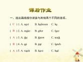 冀教版（三起）英語(yǔ)小學(xué)六年級(jí)下冊(cè)U2-L8 Always Brush Your Teeth！課后作業(yè)課件