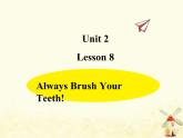 冀教版（三起）英語(yǔ)小學(xué)六年級(jí)下冊(cè)U2-L8 Always Brush Your Teeth！教學(xué)課件