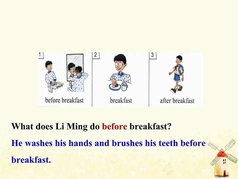 冀教版（三起）英语小学六年级下册U2-L8 Always Brush Your Teeth！教学课件第4页