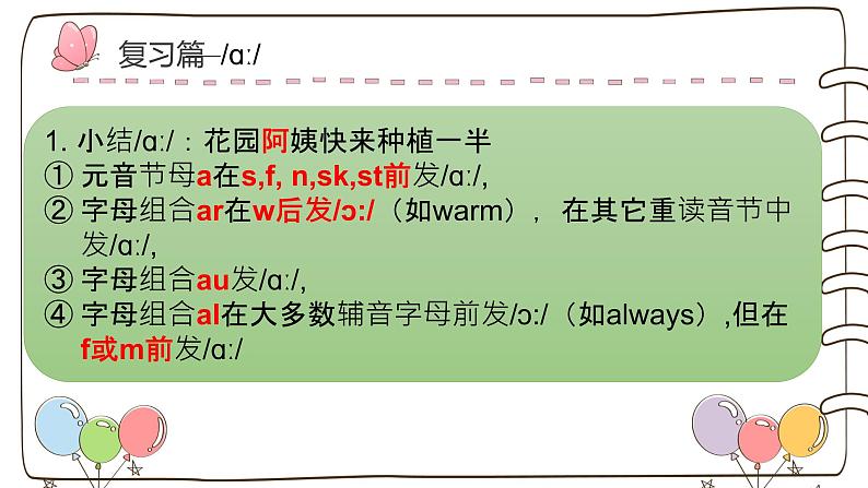 国际音标学习第五讲（课件）-2021-2022学年英语六年级下册第2页