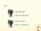 冀教版（三起）英語(yǔ)小學(xué)四年級(jí)下冊(cè)U3-L14 Are you Short or Tall？教學(xué)課件