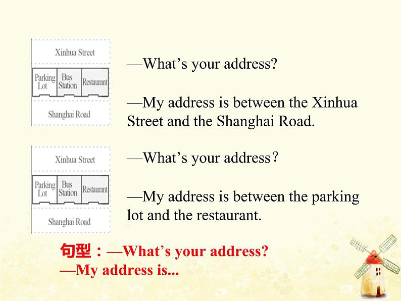 冀教版（三起）英语小学四年级下册U3-L15 Where Do You Live？教学课件03