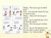 冀教版（三起）英語小學(xué)四年級下冊U3-L16 How Do You Go to School？教學(xué)課件