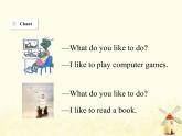 冀教版（三起）英語小學(xué)四年級下冊U3-L17 What Do You Like to Do？教學(xué)課件