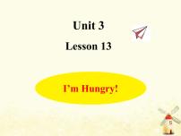 小学英语冀教版 (三年级起点)三年级下册Lesson 13 I’m Hungry!教学课件ppt