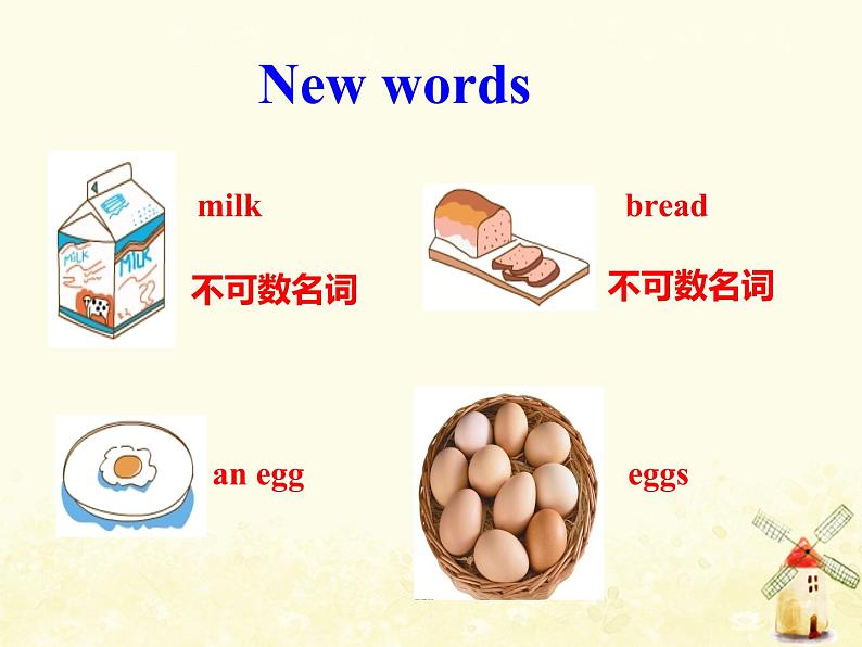 冀教版（三起）英语小学三年级下册U3-L17 What's for Breakfast？教学课件06