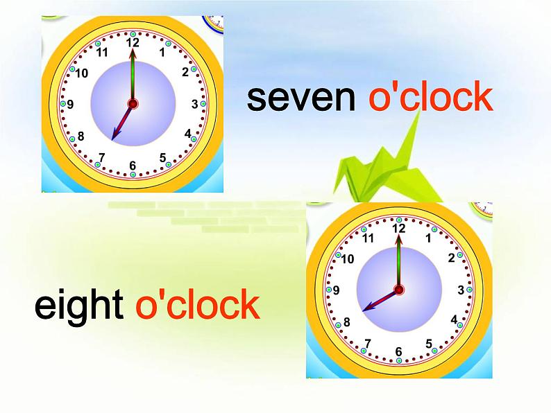 北师大版五下英语 Unit8 Time Lesson2 课件07