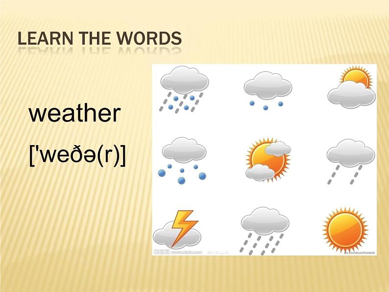 北师大版五下英语 Unit11 Weather Lesson1 课件03