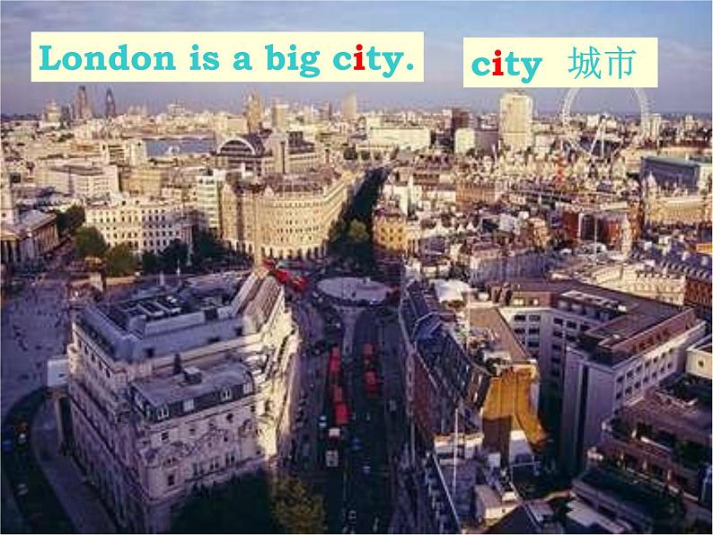 外研版（三起）小学英语四下 M2 U1 London is a big city. 课件第7页