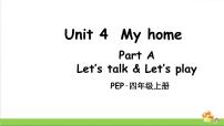 小学英语人教版 (PEP)四年级上册Unit 4 My home Part A图片ppt课件