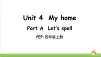 小学英语人教版 (PEP)四年级上册Unit 4 My home Part A多媒体教学课件ppt