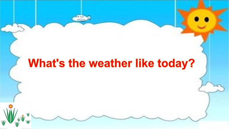 陕旅版小学英语五下 Unit5 What 's the Weather like Today？ partB 课件第1页