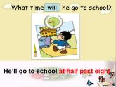 外研版（三起）小学英语五下 M7 U2 I'll be home at seven o'clock. 课件