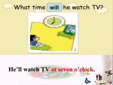 外研版（三起）小学英语五下 M7 U2 I'll be home at seven o'clock. 课件