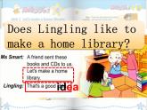 外研版（三起）小学英语五下 M4 U1 Let's make a home library. 课件