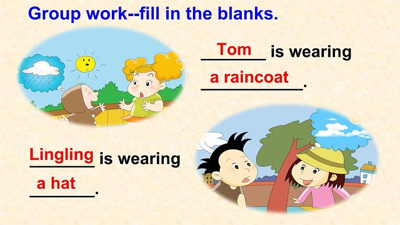 外研版（三起）小学英语六下 Module8 Unit2 Why are you wearing a hat？ 课件第8页