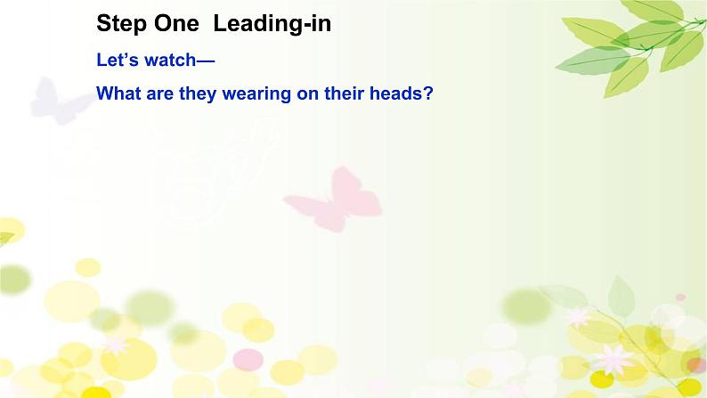 外研版（三起）小学英语六下 Module8 Unit1 Why do you have cups on your heads？ 课件04