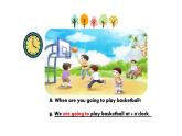 外研版（一起）小學英語六下 M2U1 When are we going to eat？ 課件