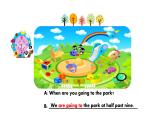 外研版（一起）小學英語六下 M2U1 When are we going to eat？ 課件