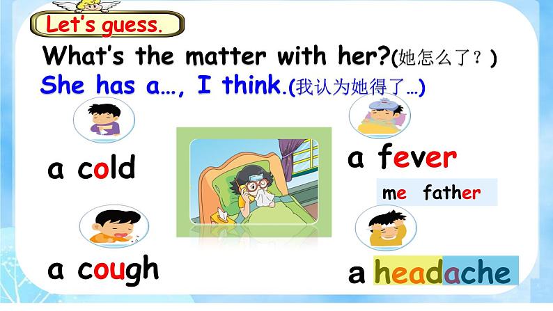 译林版（三起）小学英语四下 Unit8 How are you？(第1课时） 课件06