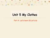 Unit 5 My clothes part A 课件