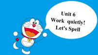 小学英语人教版 (PEP)五年级下册Unit 6 Work quietly!  Part C教案配套ppt课件