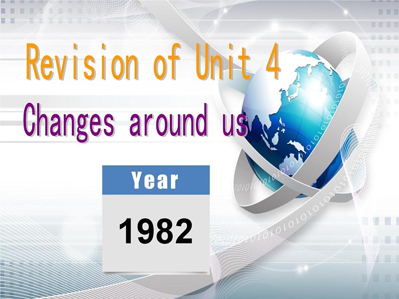 Unit4 Then and now PartC  课件02