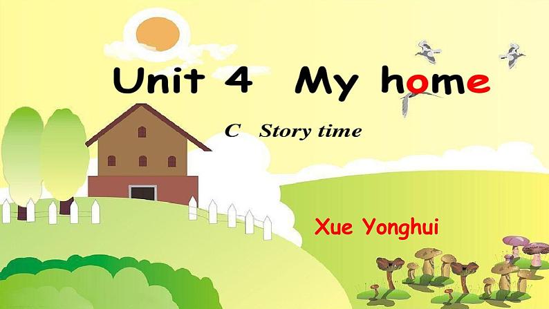 小学英语PEP 4A C story time Unit4 Story time部优课件01