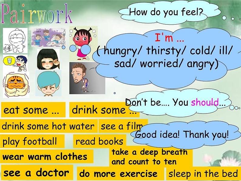 小学英语PEP 6A C Unit6 How do you feel 部优课件05