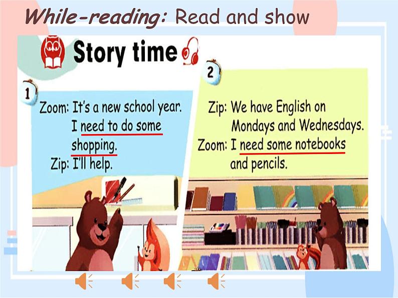 小学英语PEP 5A unit2 my week part c story time部优课件08