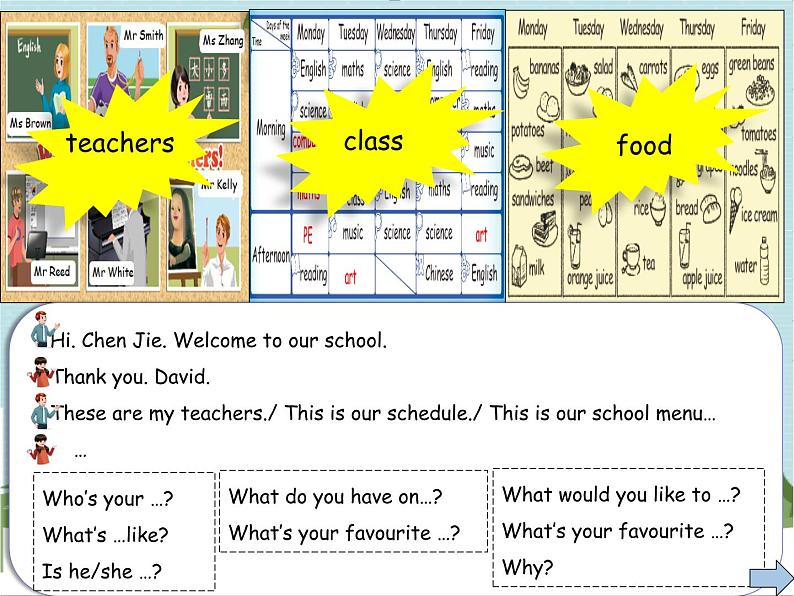 小学英语PEP 5A Recycle 1 lesson2 部优课件05