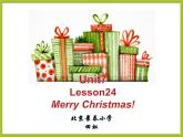 小学英语北京版3A Lesson24 Merry Christmas部优课件