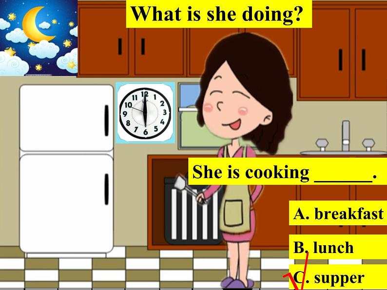 小学英语北京版2B unit2 what 's for supper Lesson7部优课件第2页