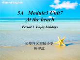 小学英语沪教版5A unit7 At the beach Module3部优课件