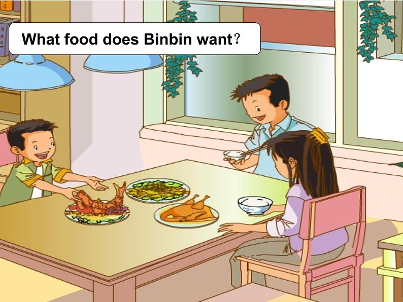 小学英语人教版 1B unit4 food Lesson2部优课件03