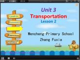 小學英語人教版 4A Lesson2 let's talk Unit3 Transportation部優(yōu)課件
