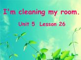 小学英语人教版5B unit5 i'm cleaning my romm Lesson26部优课件
