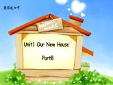 小学英语陕旅版4B Part B Unit1 Our New House部优课件