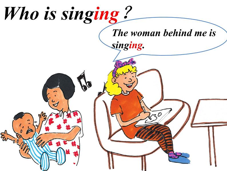 小学英语冀教版5B Lesson3 Who Is Singing部优课件05