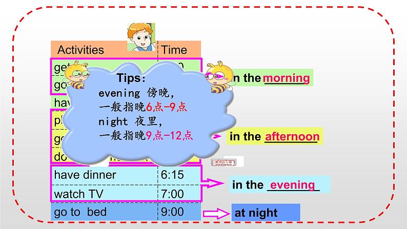 小学英语译林版4B unit3 my day Fun time&Cartoon time部优课件08