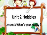 小學(xué)英語(yǔ)魯科版4A Lesson3 What's your hobby 部?jī)?yōu)課件