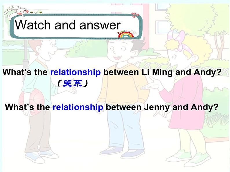 小学英语鲁科版5B unit4 neighbourhood Lesson1 He lives next to me 部优课件05