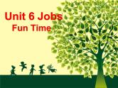 小学英语人教版 4A unit6 jobs Fun Time部优课件
